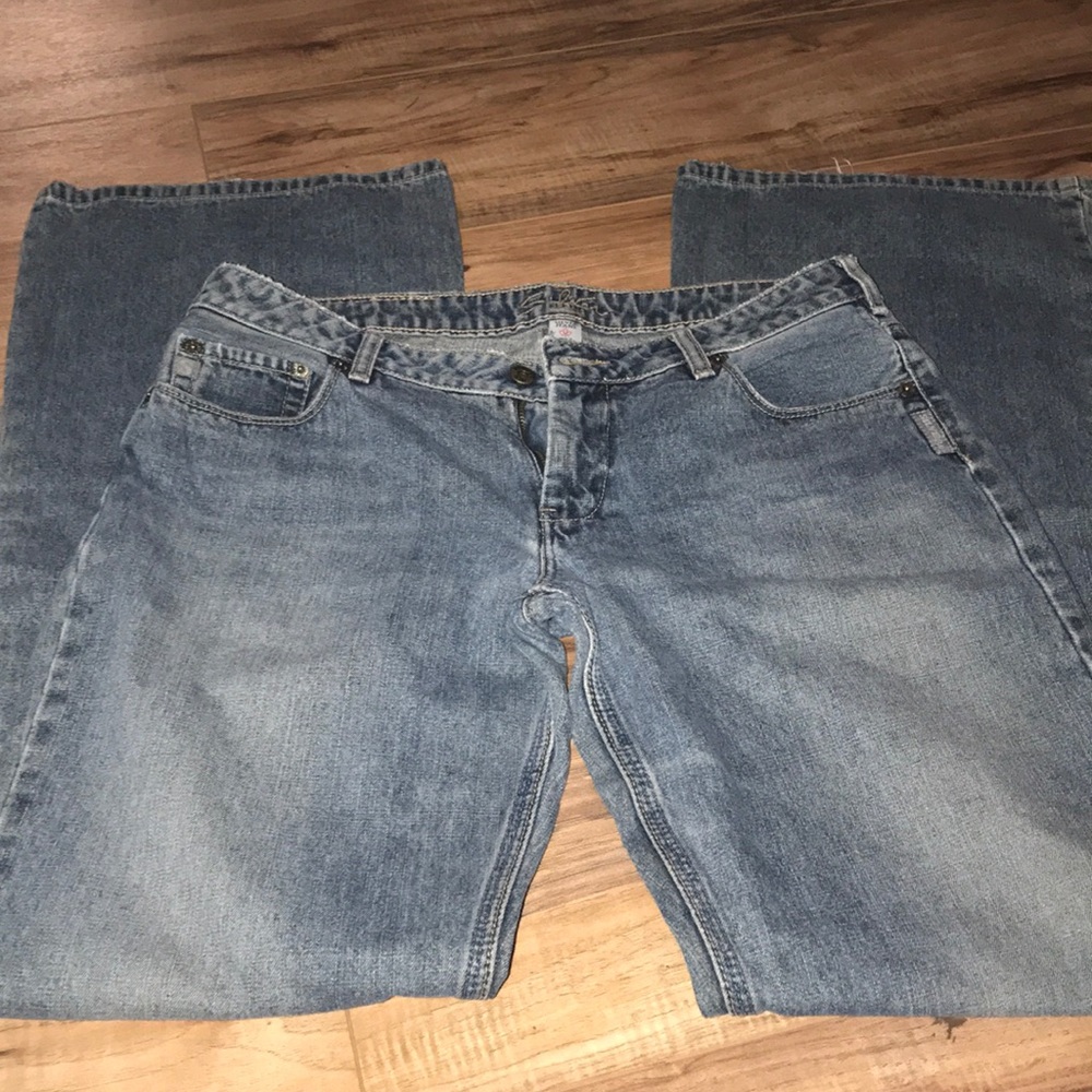 Silver jeans